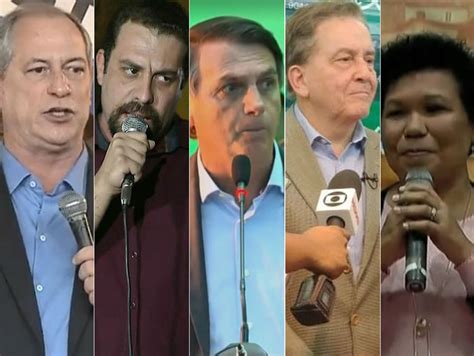 Candidatos confirmados à Presidência da República nas eleições de 2018