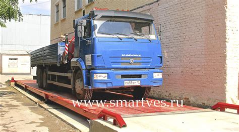 Стационарные автомобильные весы 50т 12м - купить в СмартВес