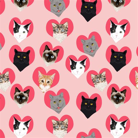 Cute Kittens Valentines Day Wallpapers Wallpaper Cave