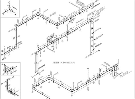 Isometric Drawing Piping