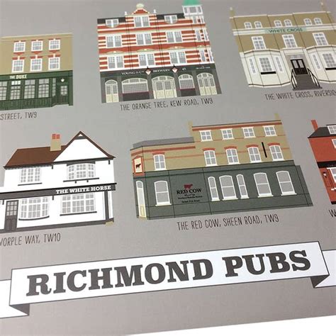 Richmond Pubs Print