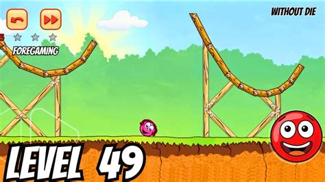 Red Ball 3 Level 49 Gameplay With 3 Stars Fore Gaming Youtube