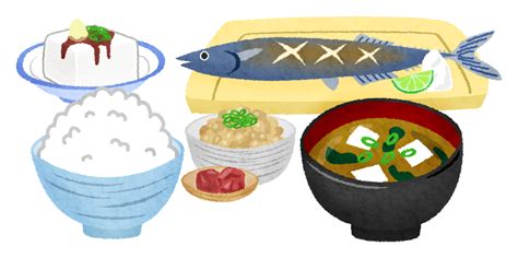 最も欲しかった 和食 イラスト