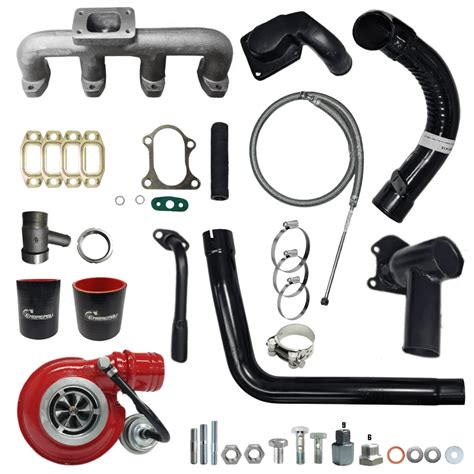 Kit Turbo F1000 F4000 Até 91 Motor MWM D229 4 Super K16 Valvulada