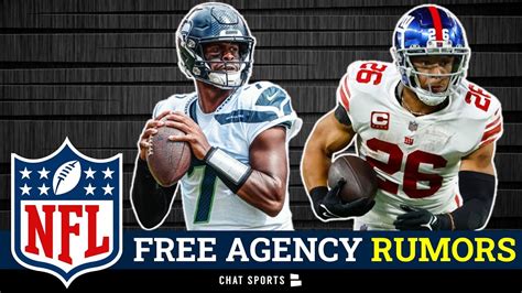 Nfl Free Agency Rumors Mailbag On Geno Smith Saquon Barkley Daron