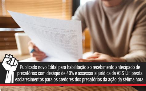 Publicado novo Edital para habilitação ao recebimento antecipado de