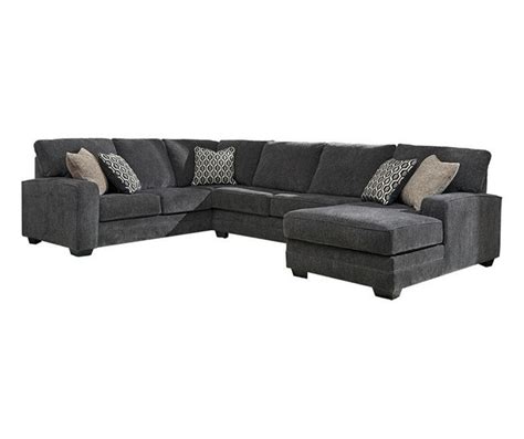 Signature Design By Ashley Tracling Gray 3 Piece Sectional Big Lots