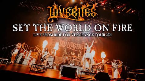 LOVEBITES Set The World On Fire Live From Ride For Vengeance Tour