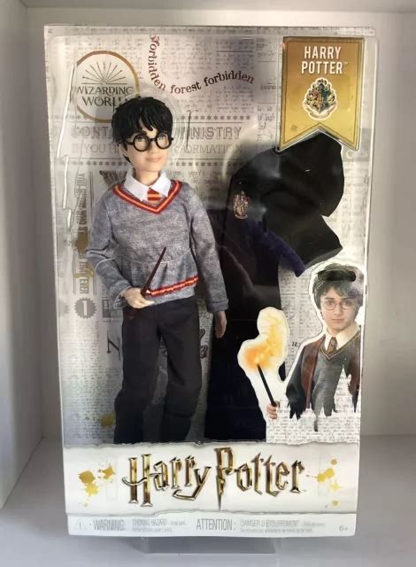 New Mattel Wizarding World Harry Potter Doll Cape Wand Collectible