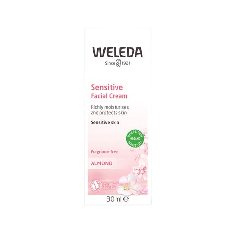 Weleda Organic Sensitive Facial Cream Almond 30ml Conscious Bloom