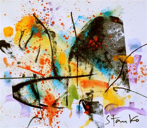 Abstract Landscape-Xii Painting by Stanislav Bojankov on Gallery Today