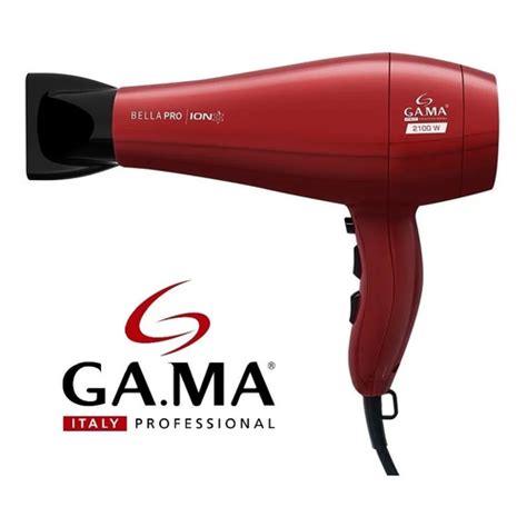 Secador Cabelo Gama 110 127 Professional Bella Pro Íon 2100w em