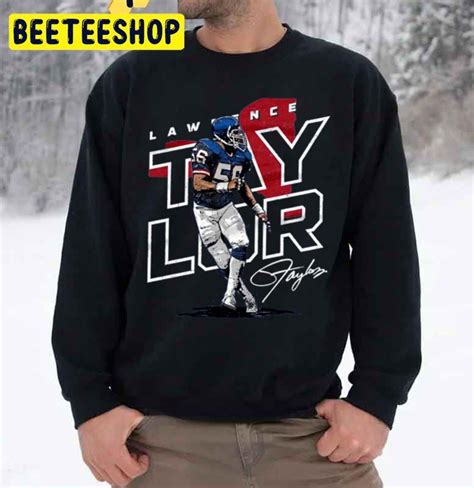 Lawrence Taylor Signature Football Player Trending Unisex Sweatshirt