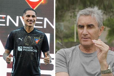 Juan Carlos Oblitas Le Desea éxitos A Paolo Guerrero En Ldu De Quito