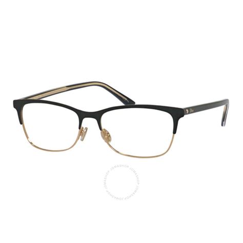 Dior Ladies Black Square Eyeglass Frames Monta32 0j1y 55 827886335480 Eyeglasses Jomashop