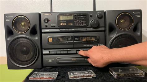 Panasonic Rx Dt670 Boombox Ghettoblaster Youtube