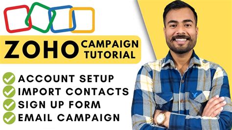 Zoho Campaign Tutorial In Hindi How To Use Zoho Campaigns Zoho