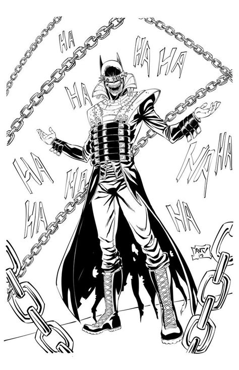 Batman Who Laughs By Antonioagustinho Batman Drawing Batman Art