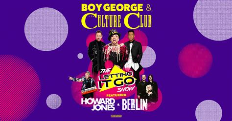 Boy George And Culture Club Announce ‘The Letting It Go Show’ 2023 Tour ...