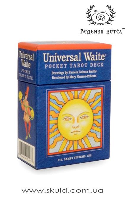 Universal Waite Pocket Tarot By Hanson