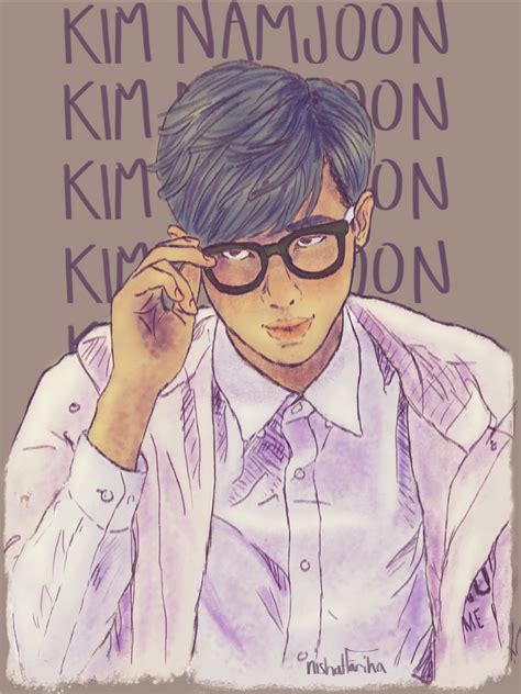 Kim Namjoon by nishicake on DeviantArt