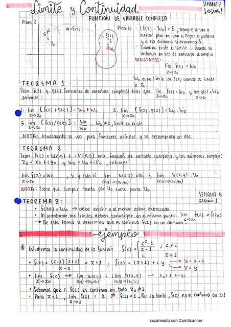 Limite Y Continuidad En Funci N De Variable Compleja Tips Study Ad