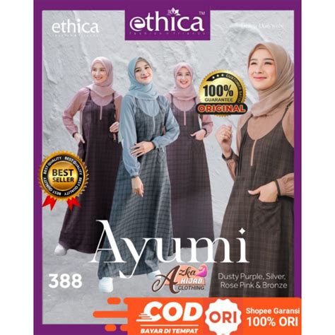 Jual Gamis Ethica Ayumi Terbaru Baju Gamis Terbaru Gamis