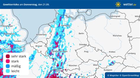 Gewitter Und Regenschauer In Deutschland Unwettergefahr Durch Hagel