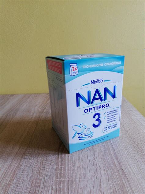 NESTLE NAN OPTIPRO 3 Mleko Modyfikowane Junior Dla Dzieci Po 1 Roku