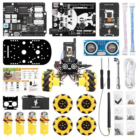 Tscinbuny Robot Kit For Arduino Starter Kit Robot Programmable ESP32