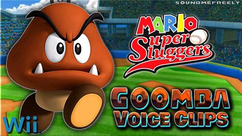 All Goomba Voice Clips • Mario Super Sluggers • Voice Lines • Nintendo