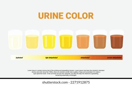 Dark Urine Color Chart