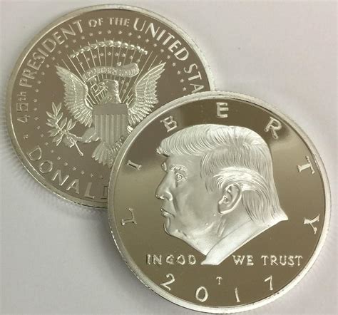 Amazon Co Jp President Donald Trump Inaugural Silver Eagle