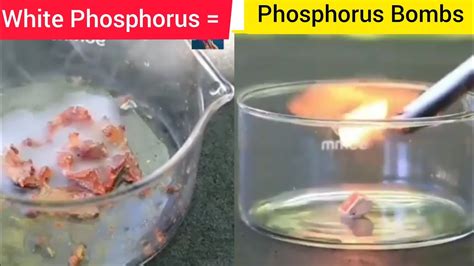 Experiment With Phosphorus Youtube