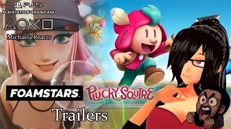 Michaela ReactsFoamstars The Plucky Squire Trailers Playstation