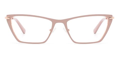 Gustave Rectangle Pink Glasses For Women Lensmart