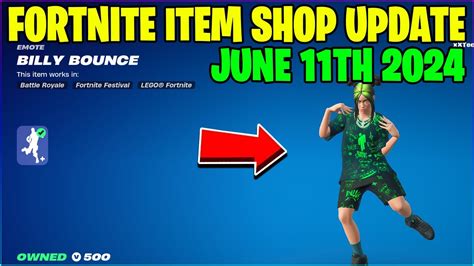 BILLY BOUNCE EMOTE IS BACK AVATAR SKINS ARE BACK Fortnite Item Shop