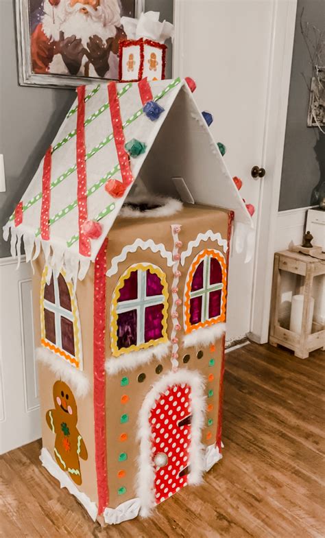 diy life size gingerbread house - Re-Fabbed