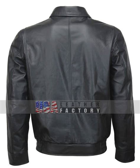 The Sopranos Tony Soprano Black Leather Jacket