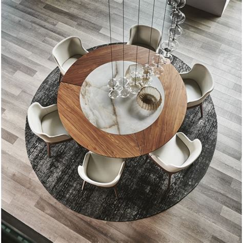 Planer Round Ker Wood Cattelan Italia Mesa