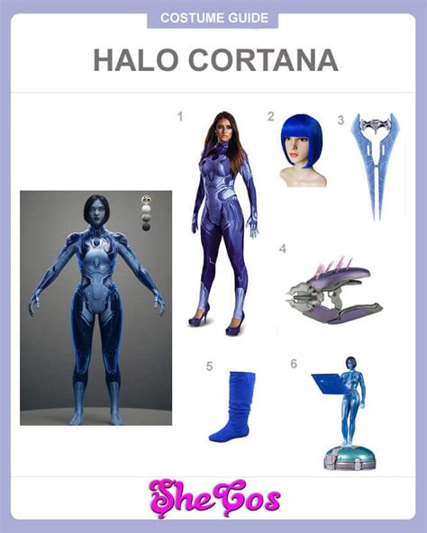 A Perfect Costume Collection for Halo Cortana Cosplay | SheCos Blog