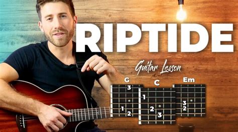 Riptide Guitar Tutorial Vance Joy Easy Chords Guitar Lesson Electric Guitar Lessons