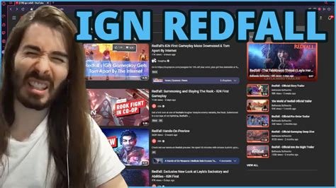 Terrible IGN Redfall Gameplay Moistcr1tikal Reacts YouTube