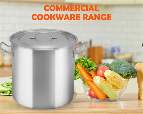 Commercial Cooking Pots Large Heavy Duty Stockpot Cookware 304