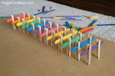 5 Engineering Challenges With Clothespins Binder Clips And Craft