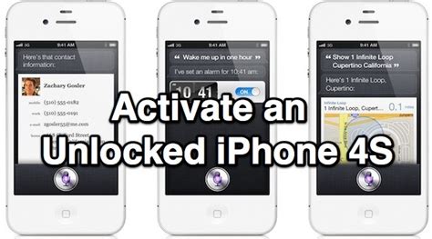 How to Activate an Unlocked iPhone 4S