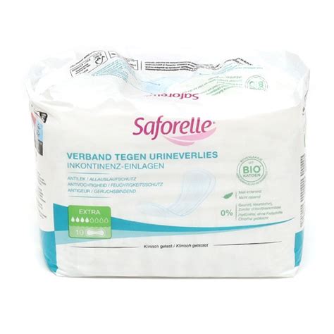 Saforelle Serviettes Fuites Urinaires Extra Anti Odeurs Coton Bio