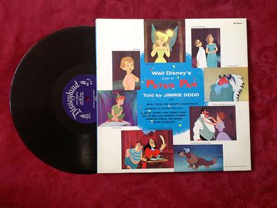 Walt Disney S Story Of Peter Pan St Disneyland Record Circle Art