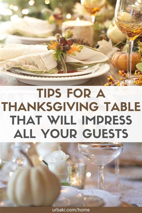 Tips For A Thanksgiving Table That Will Impress All Your Guests