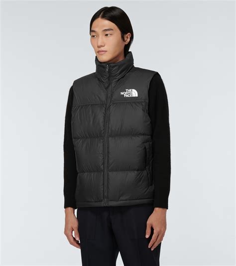 1996 Retro Nuptse Vest In Black The North Face Mytheresa